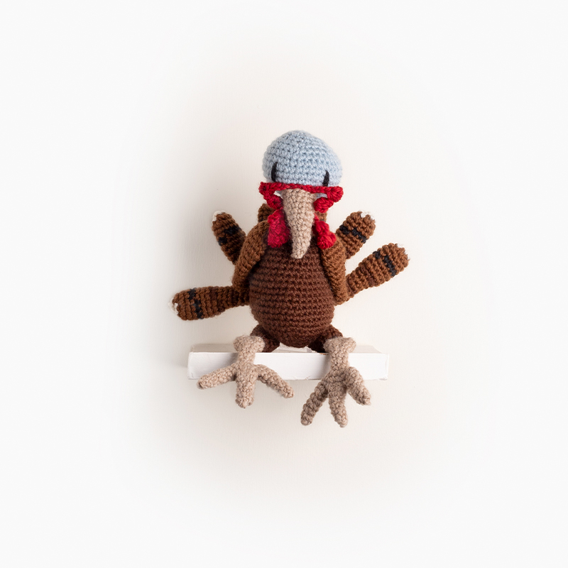 turkey bird crochet amigurumi project pattern kerry lord Edward's menagerie
